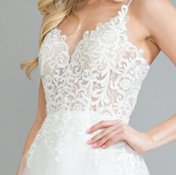 New formal wedding gown evening bridal dress - Picture 2 of 7